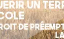 Comment se passe la vente de terres agricoles ?