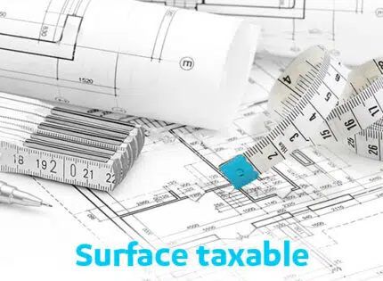 Où trouver la surface taxable de sa maison ?