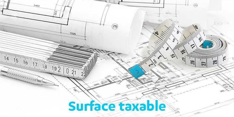 Où trouver la surface taxable de sa maison ?