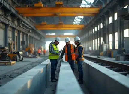 Ce qui distingue la fabrication des longrines en béton haute performance