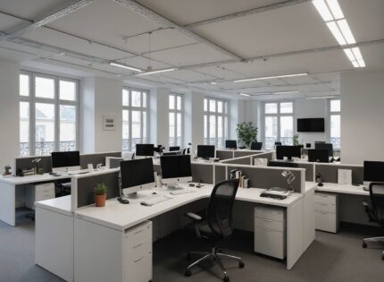 Bureaux en open-space à paris 17 pour travailler autrement