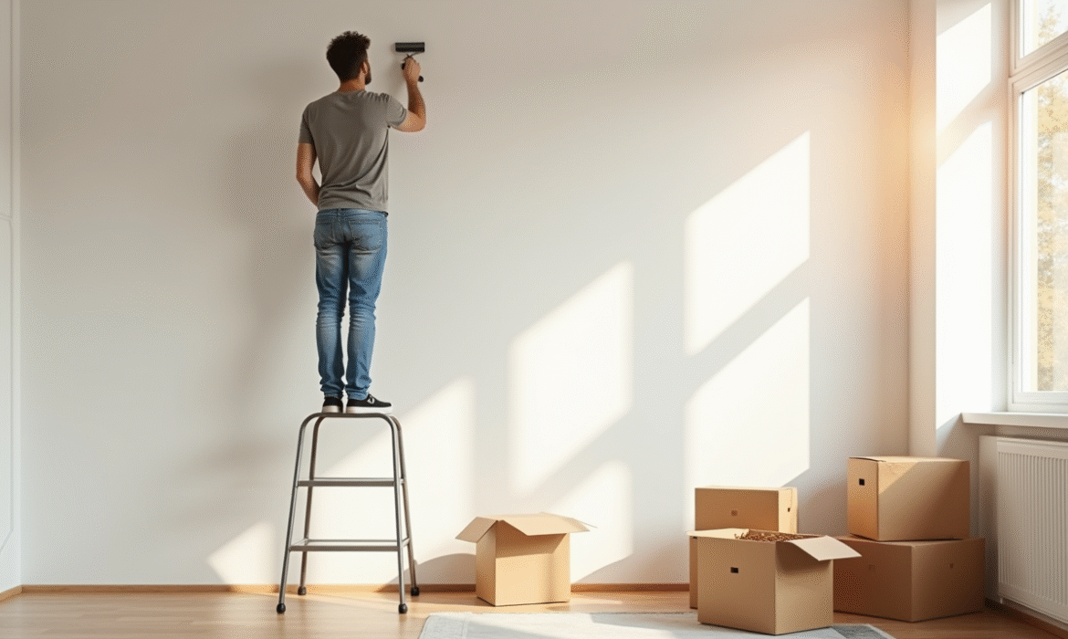 Locataire : Peut-il être obligé de repeindre son logement avant de quitter ?