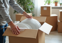 Taille carton déménagement vaisselle : quelle choisir pour un emballage sûr ?