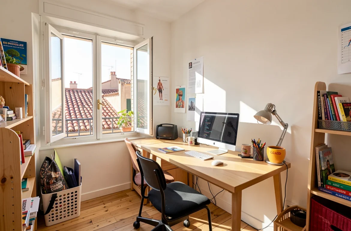 Studio étudiant meublé et lumineux à Montpellier
